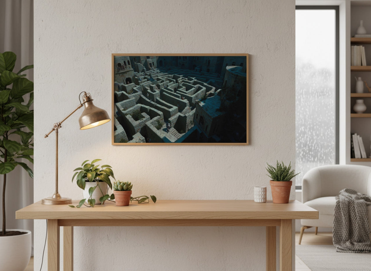 Labyrinth lifestyle mockup — 1cf399d2-01df-4317-8ddf-2944915e165a