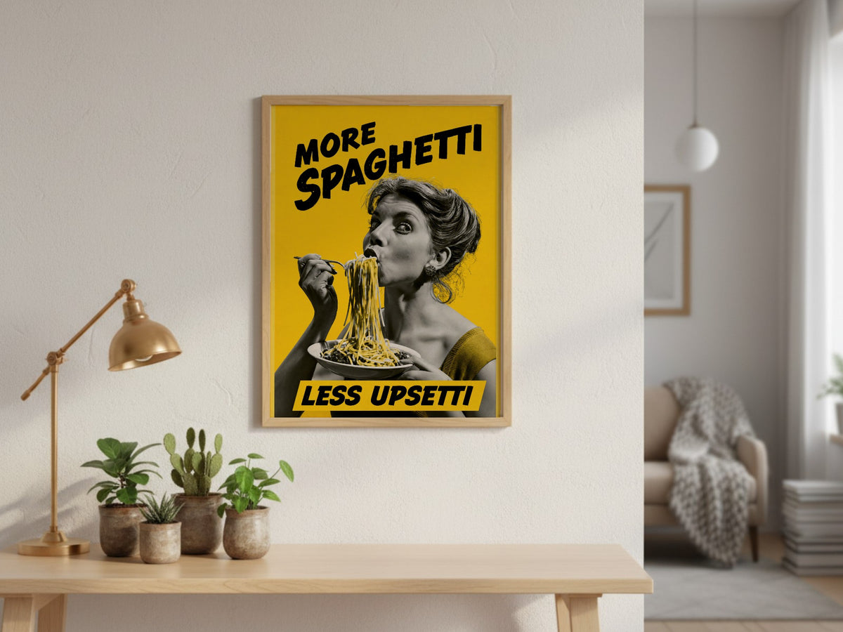 More Spaghetti, Less Upsetti lifestyle mockup — 96e388c7-90b5-47c8-a3b9-8185ab7b30ea