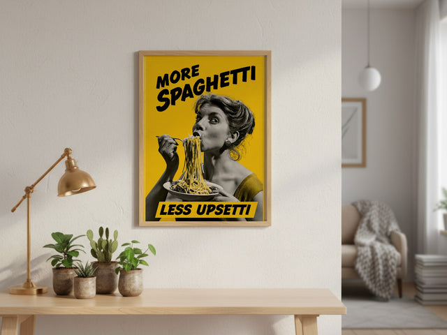 More Spaghetti, Less Upsetti lifestyle mockup — 96e388c7-90b5-47c8-a3b9-8185ab7b30ea