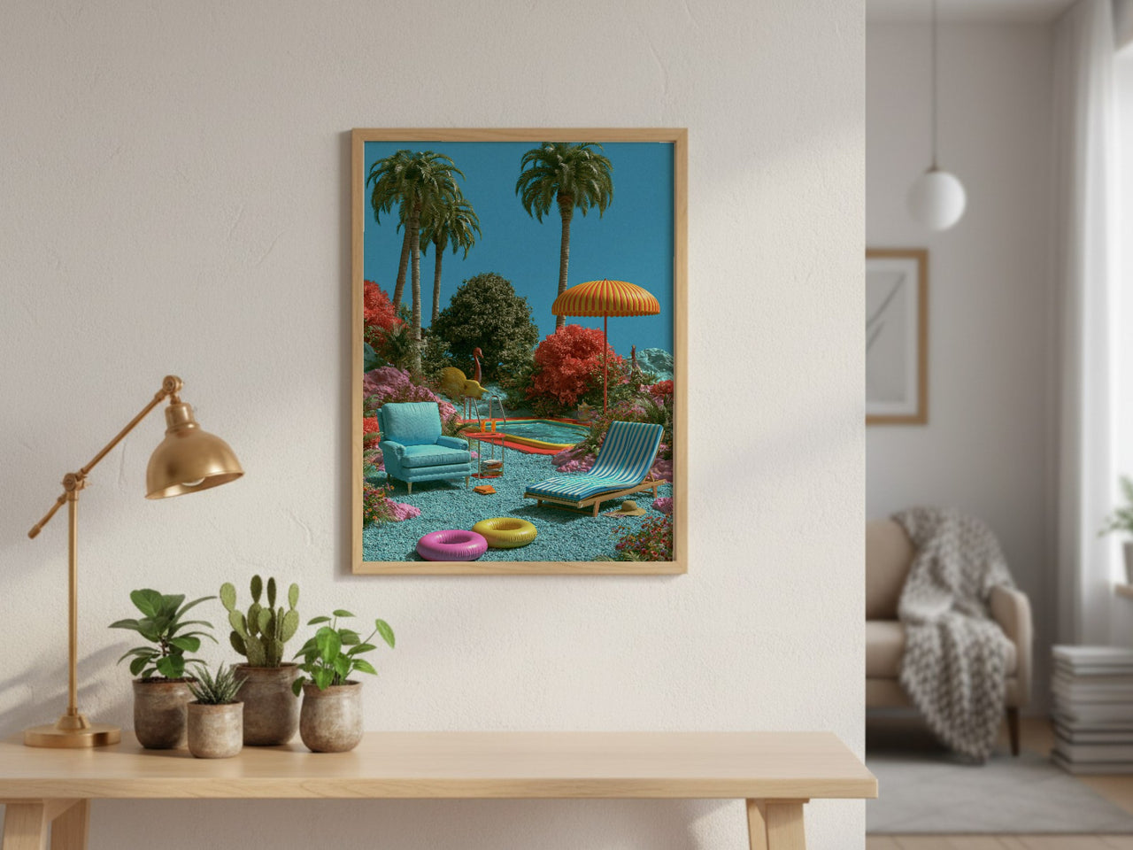 Poolside Utopia lifestyle mockup — 96e388c7-90b5-47c8-a3b9-8185ab7b30ea