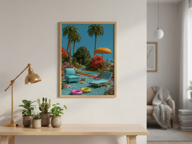 Poolside Utopia lifestyle mockup — 96e388c7-90b5-47c8-a3b9-8185ab7b30ea
