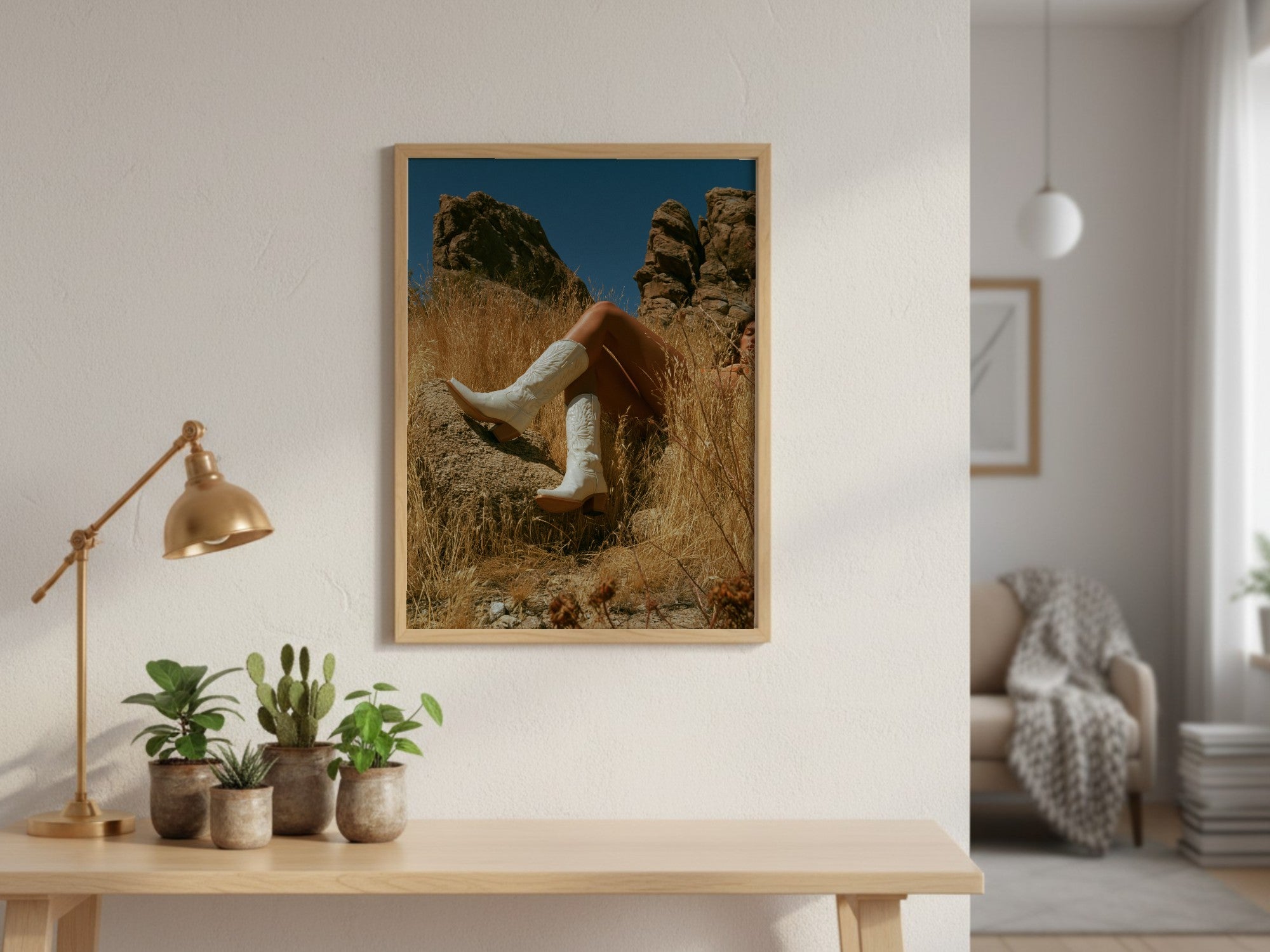 White Boots, Desert Rock lifestyle mockup — 96e388c7-90b5-47c8-a3b9-8185ab7b30ea