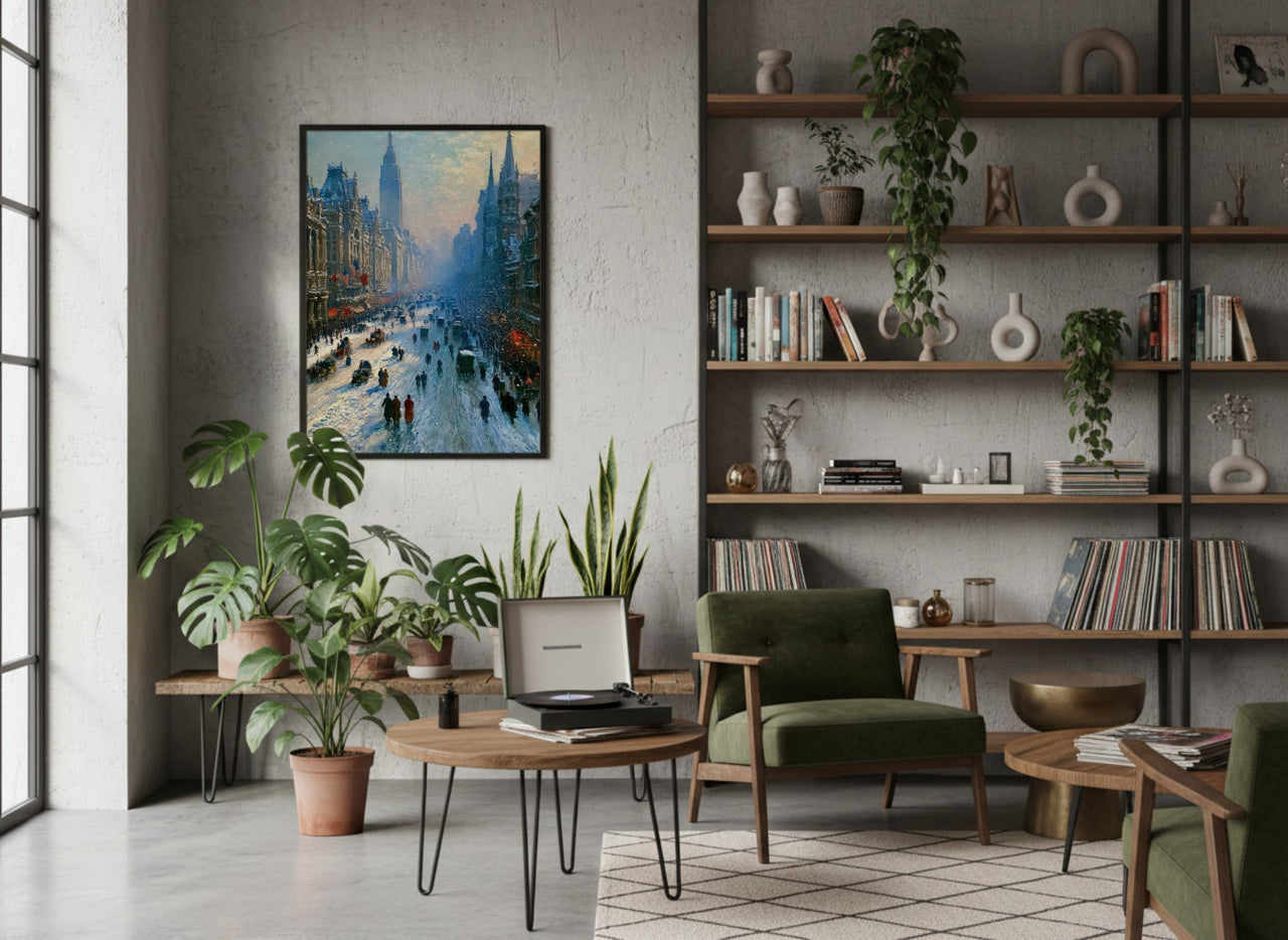 Manhattan in Snow lifestyle mockup — a7692238-c952-4689-9c26-f6008cf2eb39