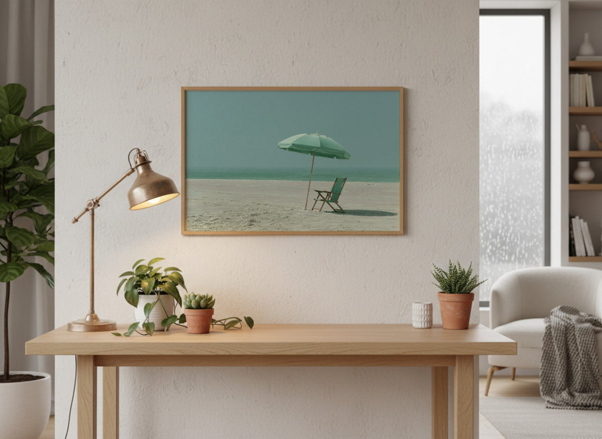 Low Tide framed art mockup 4