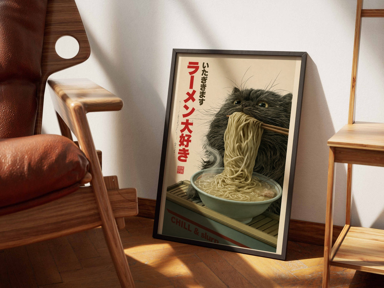 Ramen Cat lifestyle mockup — temp-1763649147204